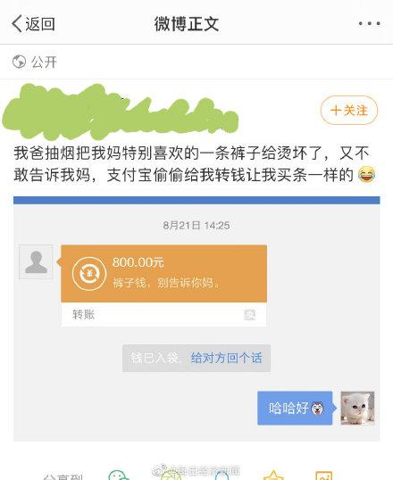 转账的备注对方怎么看