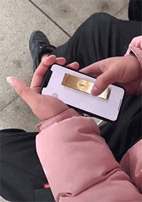爆笑的GIF动态图片：这个学我是一分钟也不想上了！