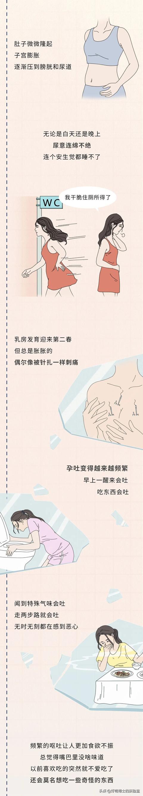 生孩子前的9个月有多痛苦，没人能笑着看完