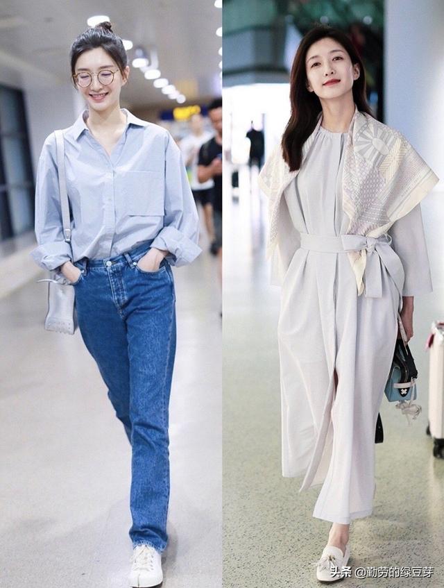 江疏影私服搭配Look，展现优雅迷人女神范，既随性又洒脱