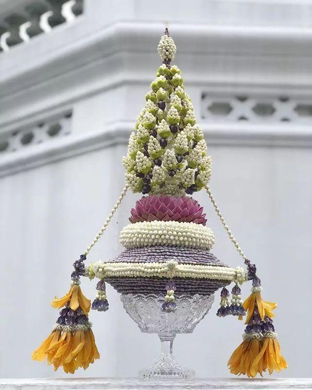 纸盘花卉图案图片 叠荷花,串茉莉,泰式花艺美成了谜_农业技术网