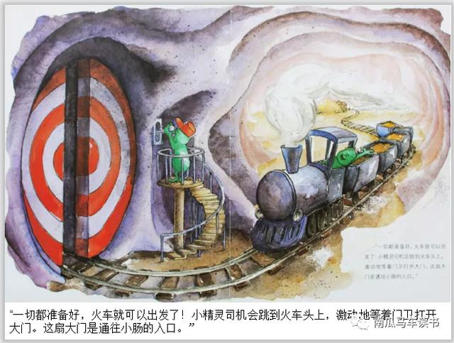 绘本《肚子里有个火车站》：这个故事的感觉就是叽里咕噜噼里啪啦