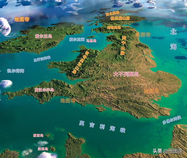 英国本土岛屿面积排第三和第四的是刘易斯岛与斯凯岛,两岛都在英国