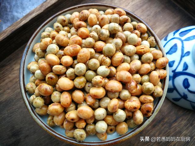 干黄豆怎么炒又酥又脆