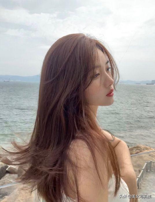 海边美女