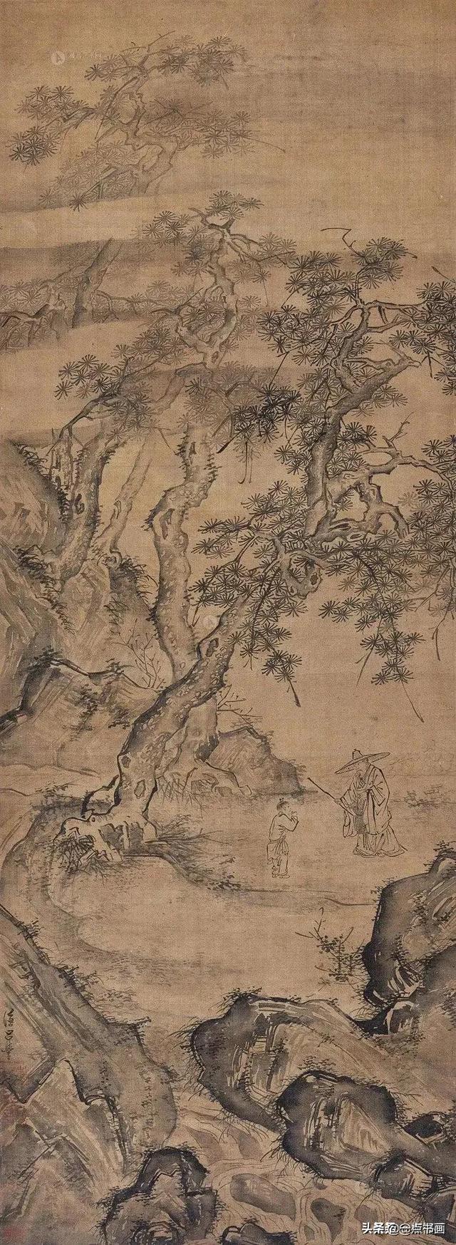 松下问童子全诗（松下问童子绘画）