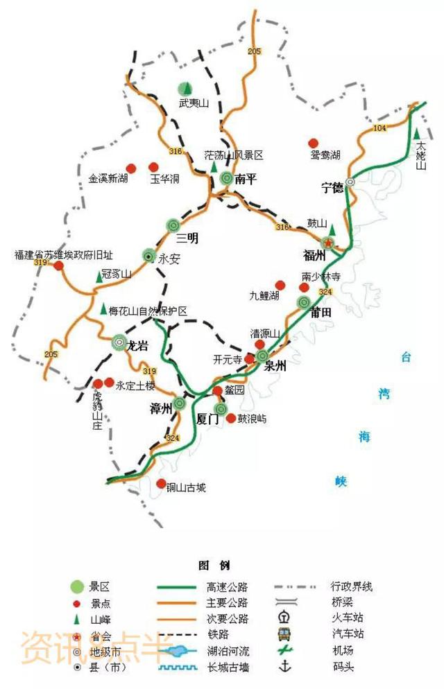 中国交通地图高清版 （全国34省交通旅游地图）