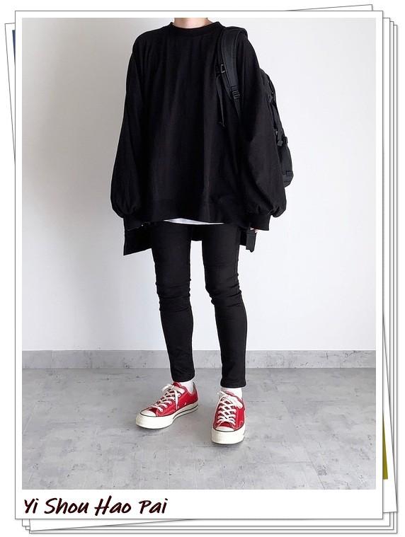 红鞋子搭配什么裤子好看(红色匡威鞋的秋冬穿搭27例) - 科猫网