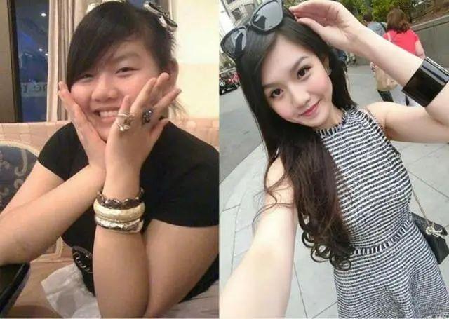 减肥逆袭对比图片(减肥瘦下来的图片对比)