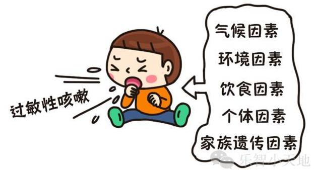 孩子咳嗽不止，有可能是过敏性咳嗽，要这样防治