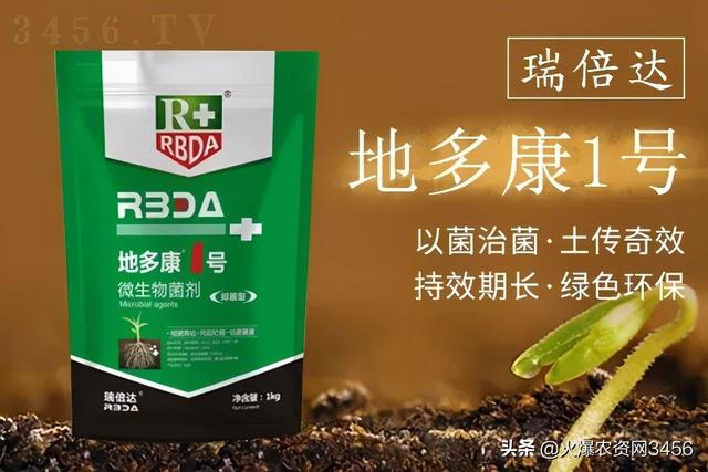 土传病害导致作物减产80%！年年治年年发！一招！轻松解决1