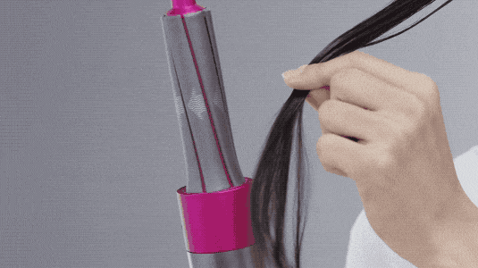 过年想要打扮美美的 看看这套戴森卷发棒教程