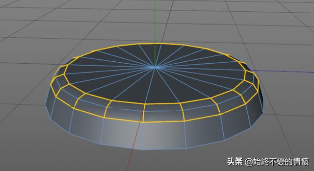 C4D自学笔记-瓶盖建模