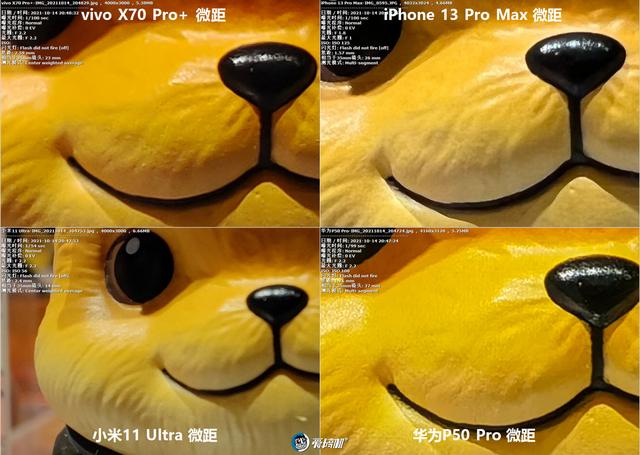 年度之战，iPhone 13 PM、X70 Pro+、华为P50P、小米11U拍照横评