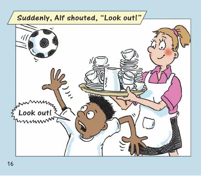 跟孩子一起读绘本：《Alf Saves the Day》