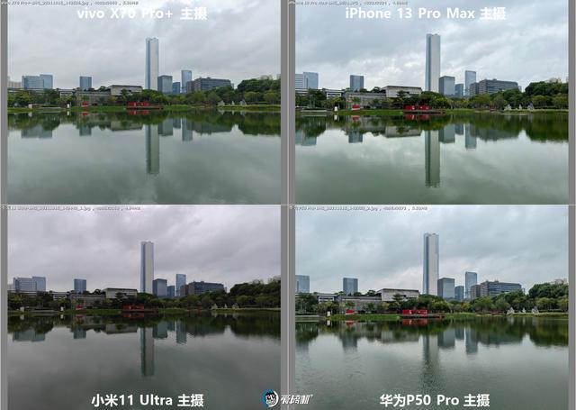 年度之战，iPhone 13 PM、X70 Pro+、华为P50P、小米11U拍照横评