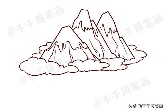 山简笔画