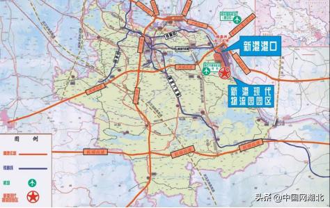黄石新港园区规划图2020年