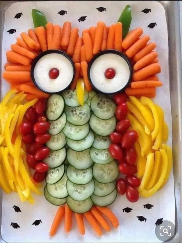 创意水果蔬菜拼盘(超市水果拼盘)_手工miao