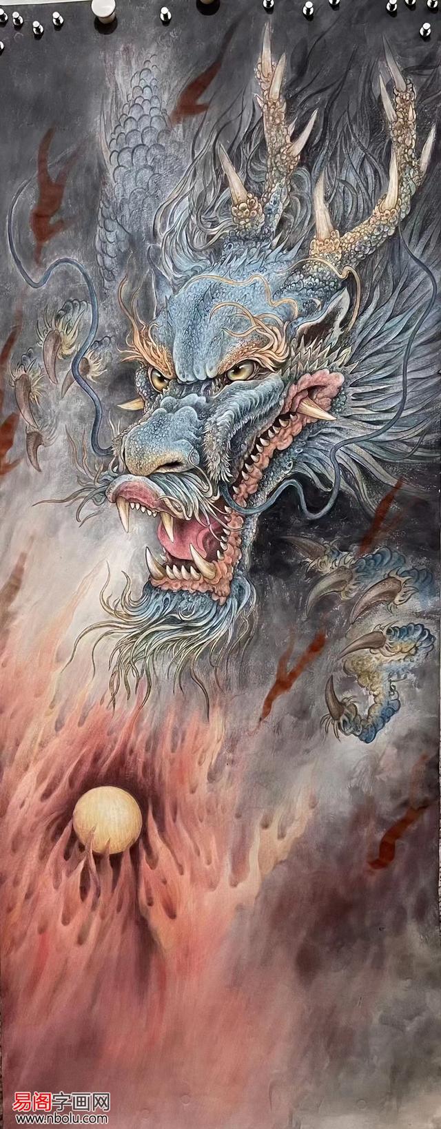 いいスタイル 絵画 龍 - 絵画/タペストリ - ferrianiejamal.com.br