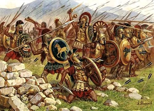 温泉关之战，斯巴达300勇士大战数百万波斯大军真的吗？