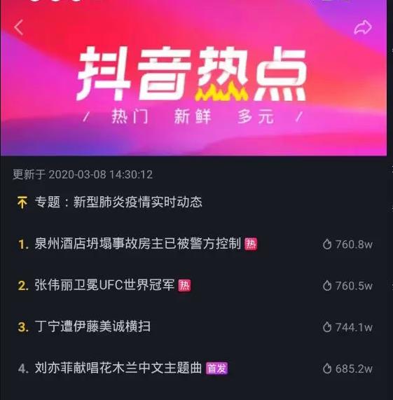 一篇文章教你用Python抓取抖音App热点数据