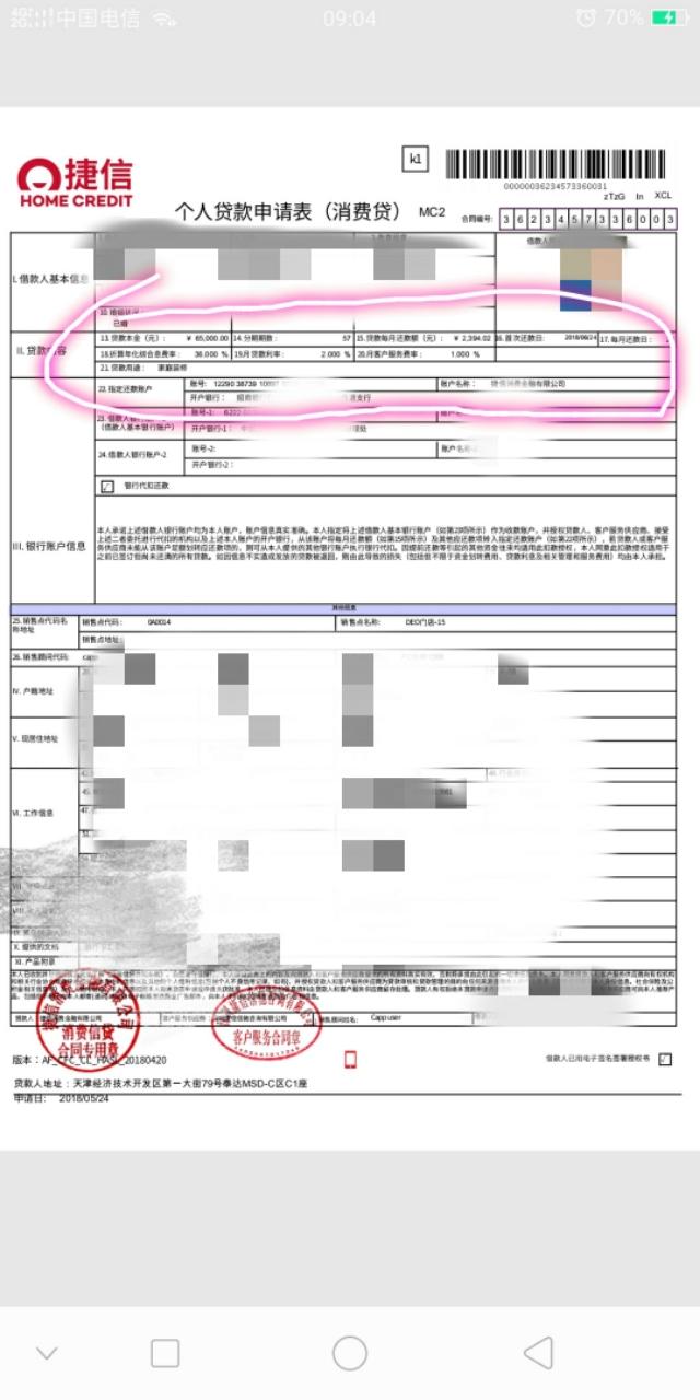 捷信贷款可以分多少期「捷信贷款电话是多少号」