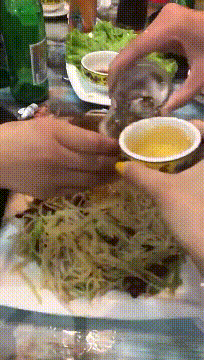 搞笑雷人的GIF动图:新婚要泼一床水,谁知道这有什么说法