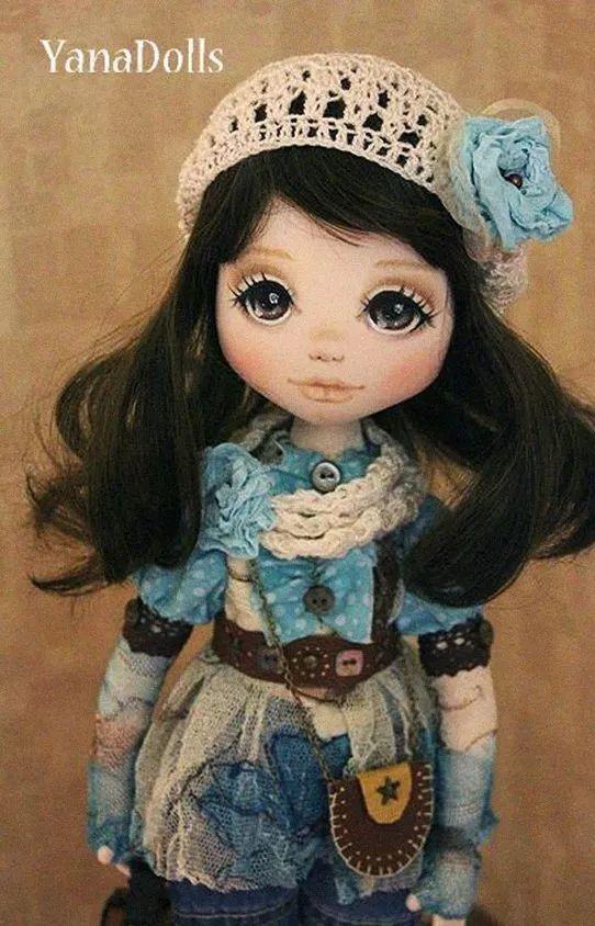 用布做的娃娃(手工布艺娃娃)