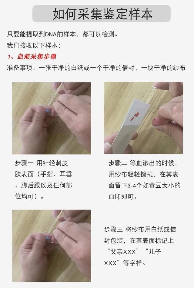 隐私亲子鉴定的常见生物类样本采集方法