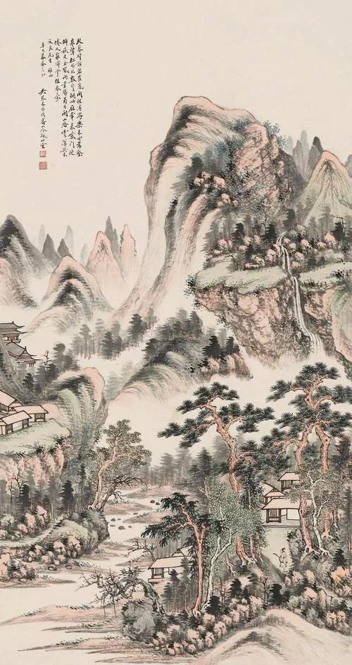 五琴木山水画赏析插图
