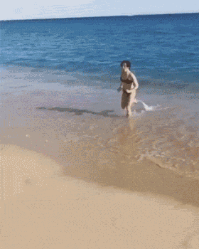 很污很污的GIF动图：美女，这段位有点点高啊！