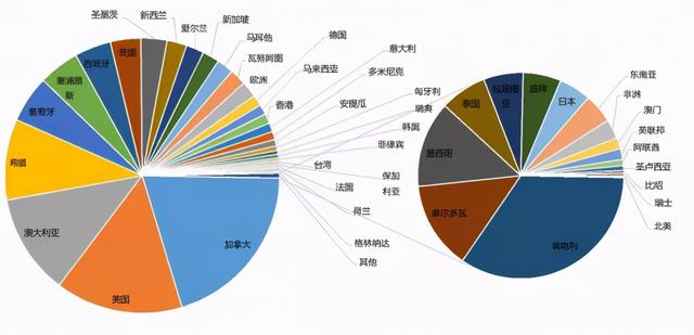 中國移民國外人口有多少2021中國移民行業數據移民有最適合華人移民的