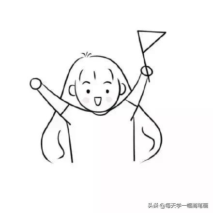 风的简笔画