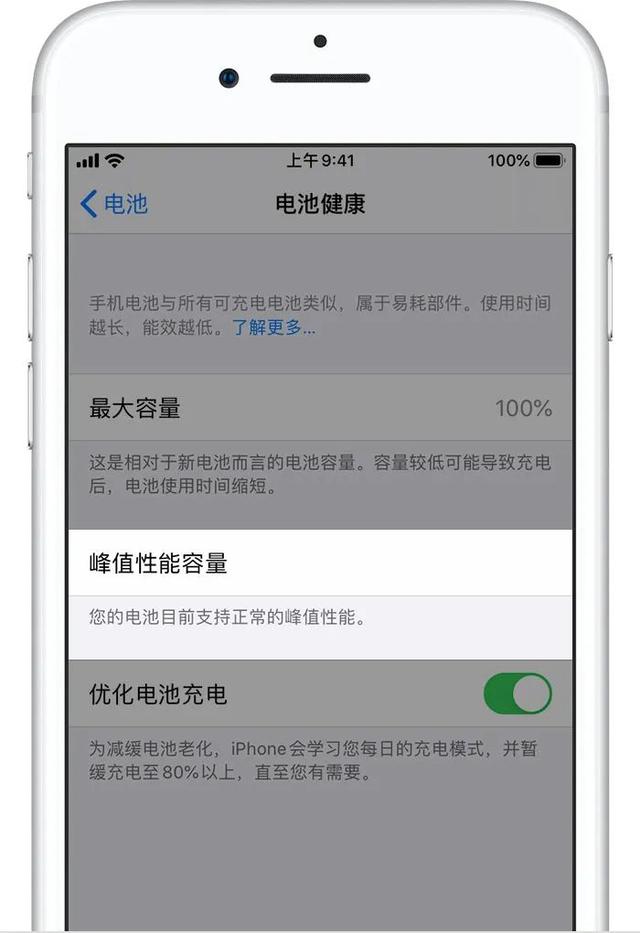 iPhone 电池健康中的标签都是什么意思?