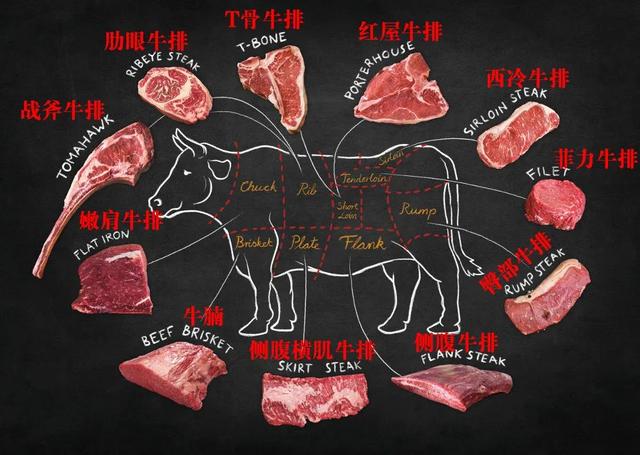 西冷牛排和菲力牛排到底有啥不一样 看英文就知道了 全网搜