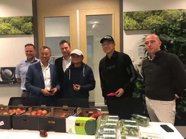 马云先生和虞锋先生到访荷兰