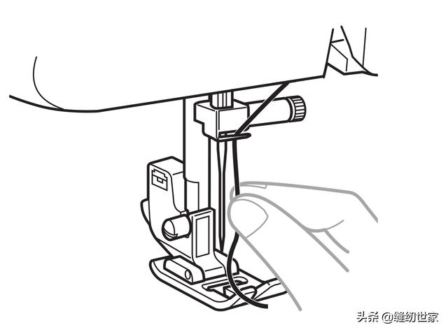 缝纫机断线