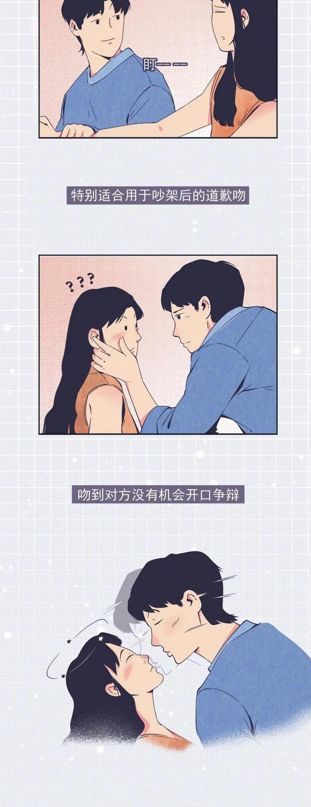 男女如何接吻