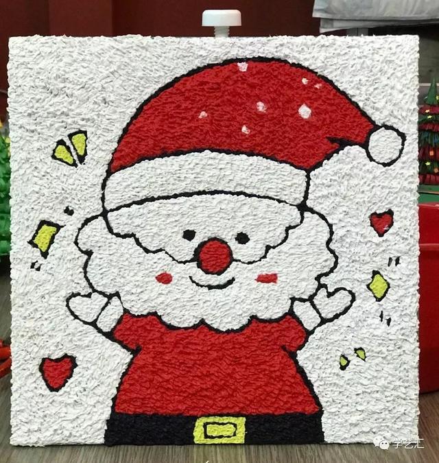 纸浆画简单好看的纸浆画