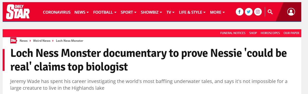 真实水怪，“尼斯湖水怪”有没有，纪录片证明可能真实存在