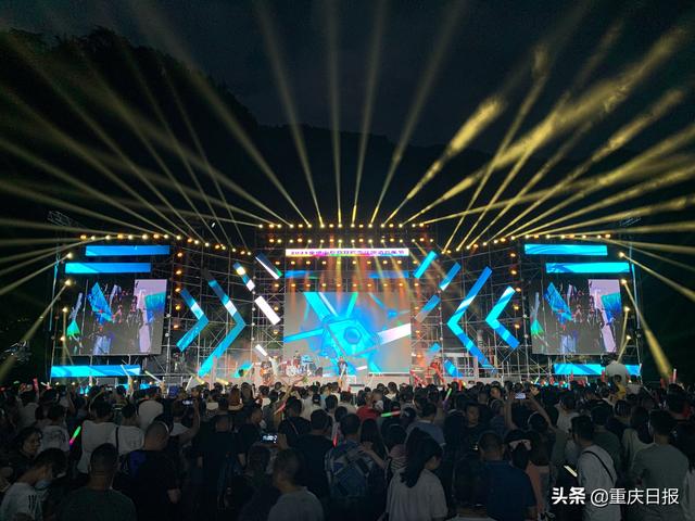 音乐节重庆:2021年金佛山夏日狂欢雪花啤酒音乐节激情开启