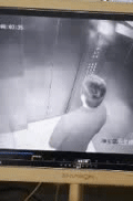 搞笑动图GIF：怪不得榴莲这么贵，每摘一个就要牺牲一个采摘员