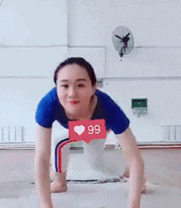 性感的动态美女图：你的骨骼真的很神奇啊！
