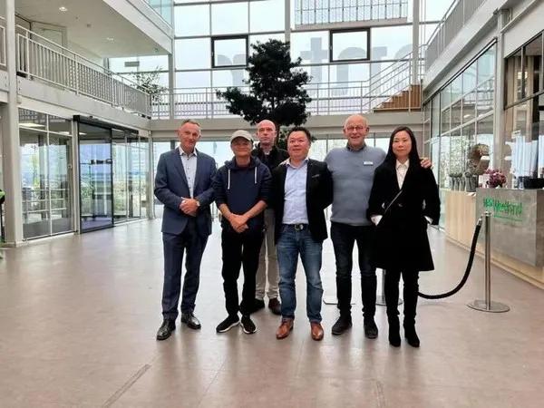 马云先生和虞锋先生到访荷兰