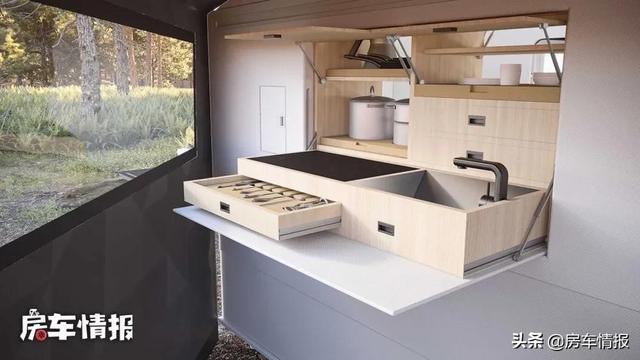 特斯拉又出“幺蛾子”！这次弄了个房车，造型科幻居住面积6.6平