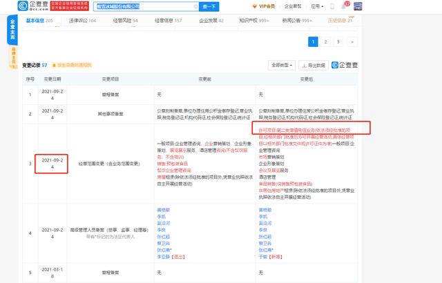 蜜雪冰城拟上市，经营范围新增第二类增值电信业务