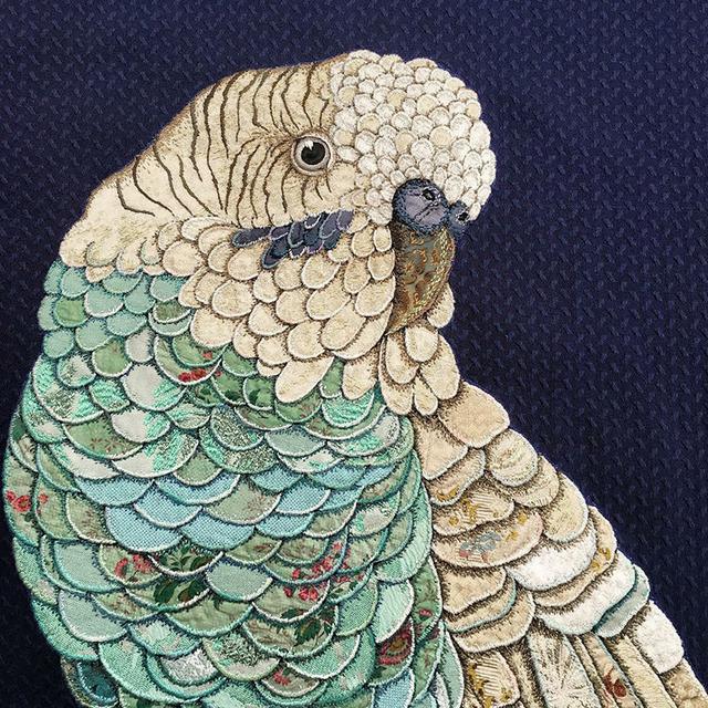 中国拼布艺术(拼贴布艺画)