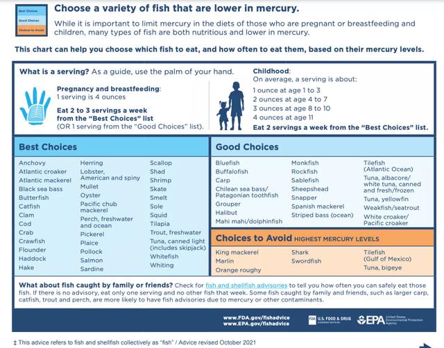 最新！美国FDA发布1-11岁儿童吃鱼指南更新，快看有哪些变化