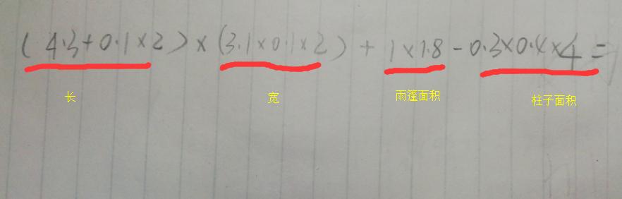 工程展模面积怎么算